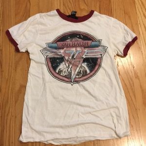 white band shirt